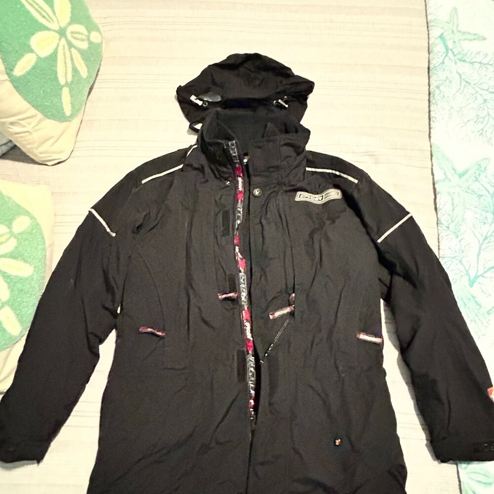 Spyder 3in1 Ski Coat, Women's 8, Black
